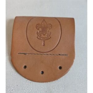 4 Vintage Immediate Recognition Kit Boy Scouts America Leather Belt Loop Badge